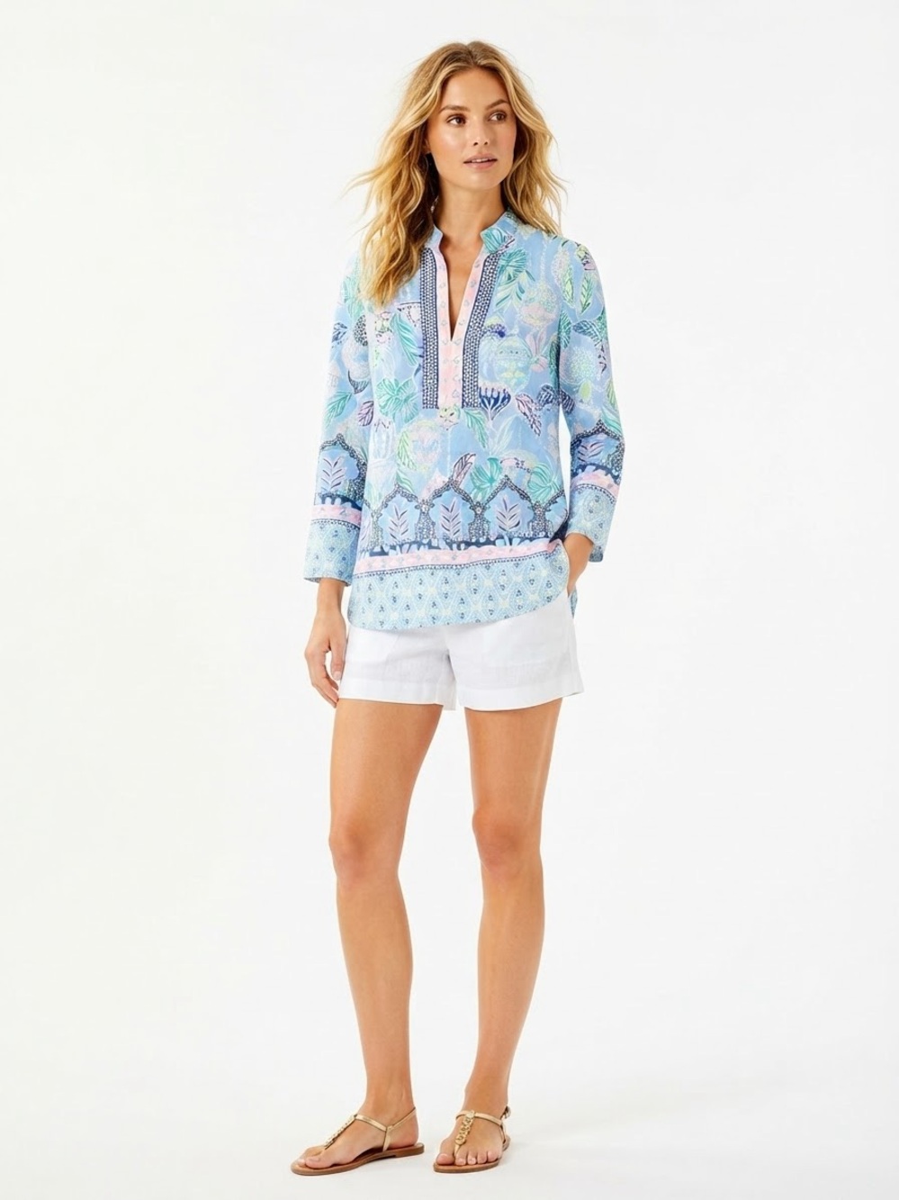 Lilly Pulitzer $148 Asani tunic Pink Small
